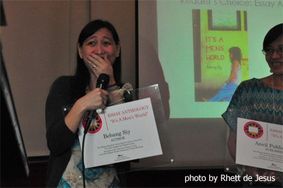 Bebang Siy has the most priceless and memorable reaction among all the award winners. :)